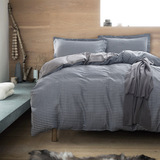 创豪纯棉四件套 全棉卡通床上用品韩式风1.8m1.5m床单人双人床单