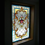 蒂凡尼屏风 教堂艺术玻璃 门窗 吊顶 隔断 背景墙 彩色玻璃 欧式