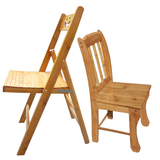 竹椅靠背椅电脑椅楠竹折叠椅实木儿童椅学习椅洗衣凳写字凳洗脚椅
