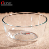 进口ocean透明玻璃碗甜品碗沙拉碗汤碗泡面微波炉米饭碗大号碗