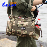 正品 爱路亚多功能腰包背包路亚包 斜跨包工具配件包渔具包相机包