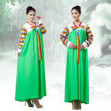古装传统韩国结婚宫廷韩服礼服朝鲜族舞蹈大长今少数民族演出服装