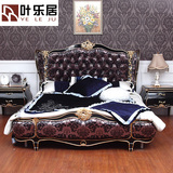 欧式床橡木床2人床1.8米公主软床高档布艺床新古典实木床婚床特价