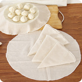 圆形棉麻蒸笼布 厨房用具蒸包子镘头花卷不粘笼屉布小笼纱布蒸布
