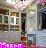 广州定做整体衣帽间柜子 订制订做入墙衣柜 储物家具移门推拉木柜