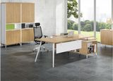 现代简约办公家具主管桌经理桌大班台钢架办公桌新款老板桌椅