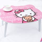Hello Kitty大小号笔记本电脑桌床上用可折叠简易懒人小书桌饭桌
