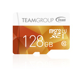 Team/十铨128G内存卡储存Micro SD卡Class10手机卡UHS-1高速tf卡