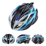 自行车骑行头盔男女一体成型超轻 山地车装备带灯公路单车安全帽