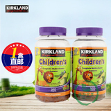 美国代购 正品Kirkland 儿童复合维生素咀嚼片软糖160*2粒 直邮