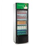 光合冷柜立式冰柜冷藏 350L 商用单门饮料展示 陈列柜饮料保鲜柜