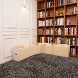 十八纸家用创意折叠凳 大师设计纯手工原创圆凳 展厅便携休闲凳子