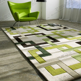 时尚格子宜家地毯客厅茶几沙发地毯卧室床边手工腈纶地毯定制满铺