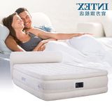 美国INTEX 第二代线拉床升级款靠背式充气床垫双人家用午休充气床