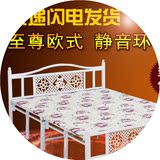 午睡折叠床环保木板床简易四折床单人双人床1.2米1.5米成人床包邮