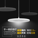 LED餐厅吊灯 创意个性时尚灯具 现代简约圆形亚克力饭厅艺术吊灯
