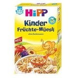 德国代购直邮 HIPP喜宝有机水果谷物营养早餐麦片1-3岁 200g 凑拍