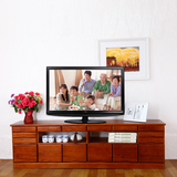 简约现代卧室电视柜实木小户型客厅地柜矮柜中式小型电视柜子特价