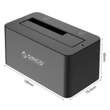 ORICO USB3.0移动硬盘座 3.5寸台式机串口外置SATA2.5硬盘底盒