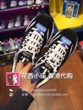 香港专柜直播代购 Skechers/斯凯奇 休闲运动系带女鞋 经典黑白款