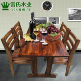 厂家直销 松木餐桌 实木餐桌田园 新古典长方形饭桌椅子宜家同款