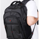 b韩版笔记本电脑包双肩包男女学生背包14寸简约休闲