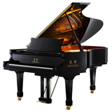星海钢琴XG-203国产黑色大型三角刚琴专业演奏卧式全新钢琴