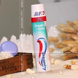 代购 意大利Aquafresh 直立式三重功效清新牙膏100ml薄荷