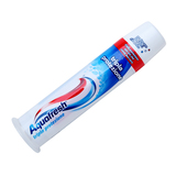 意大利原装Aquafresh按压式牙膏进口美白牙齿防牙疼牙痛口腔溃疡