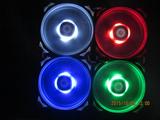 ID-COOLING PL12025温控机箱led灯发光风扇12cm红光绿光蓝光白光