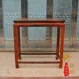 红木家具老挝大红酸枝素面平头案台条案红木玄光台实木书桌置物台