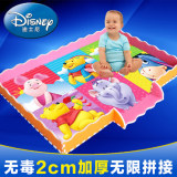 迪士尼宝宝爬行垫拼接拼图加厚2cm游戏地垫60X60婴儿童环保爬爬垫