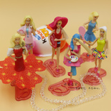 【冉美眉家】Kinder健达出奇蛋奇趣蛋玩具公主芭比娃娃系列摆件