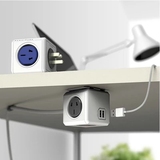 PowerCube魔方插座 荷兰创意阿乐乐可带USB无线扩展智能插排插座