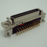 正品 3M连接器 10250-52A2PL SCSI-50芯弯母 板端 50PIN插座