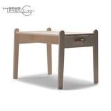 丹麦Carl Hansen&son进口儿童桌宝宝实木游戏书桌组装幼儿园用