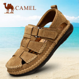 夏季爆款 Camel/骆驼凉鞋沙滩鞋夏季休闲真皮男士凉鞋男骆驼男鞋