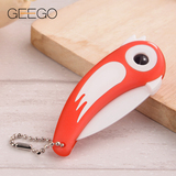 【天猫超市】GEEGO 小鸟折叠陶瓷刀 水果刀削皮刀便携小刀具