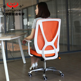 铜牛 电脑椅 家用办公椅 职员椅网布椅休闲转椅子特价 加大款635