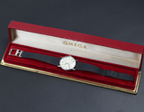 瑞士名表原装OMJ奥米茄古董机械女表 625玫瑰金色机芯 原装带扣