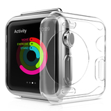 浩酷 Apple Watch保护壳 超薄苹果智能手表iwatch保护套硅胶透明