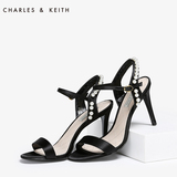 CHARLES&KEITH高跟鞋 CK1-60970017 珍珠细跟高跟女鞋单鞋