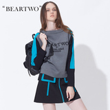 BEARTWO专柜同款秋冬新品女士卫衣 纪念款长袖运动风打底T上衣