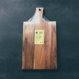 Msart 相思木长方形菜板砧板 披萨板面包板实木水果板拍照木板