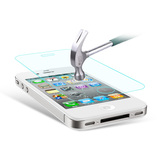 iphone4S钢化玻璃膜 苹果4S钢化膜 4S手机贴膜保护膜屏幕前后弧边