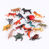 森林动物恐龙昆虫等各种仿真动物模型 创意桌面摆件小玩具批发