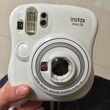 日本代购 富士白色mini25 Instax 一次成像相机LOMO拍立得Kitty