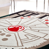 玄关地毯满铺定制地垫星球大战创意个性手工地毯客厅茶几卧室床边