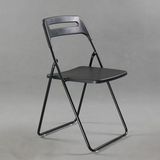 塑料折叠椅 宜家风格 简约现代 时尚家用 餐椅 椅子 包邮特价