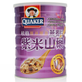 原装进口 台湾桂格Quaker紫米山药即冲即食燕麦片 700g